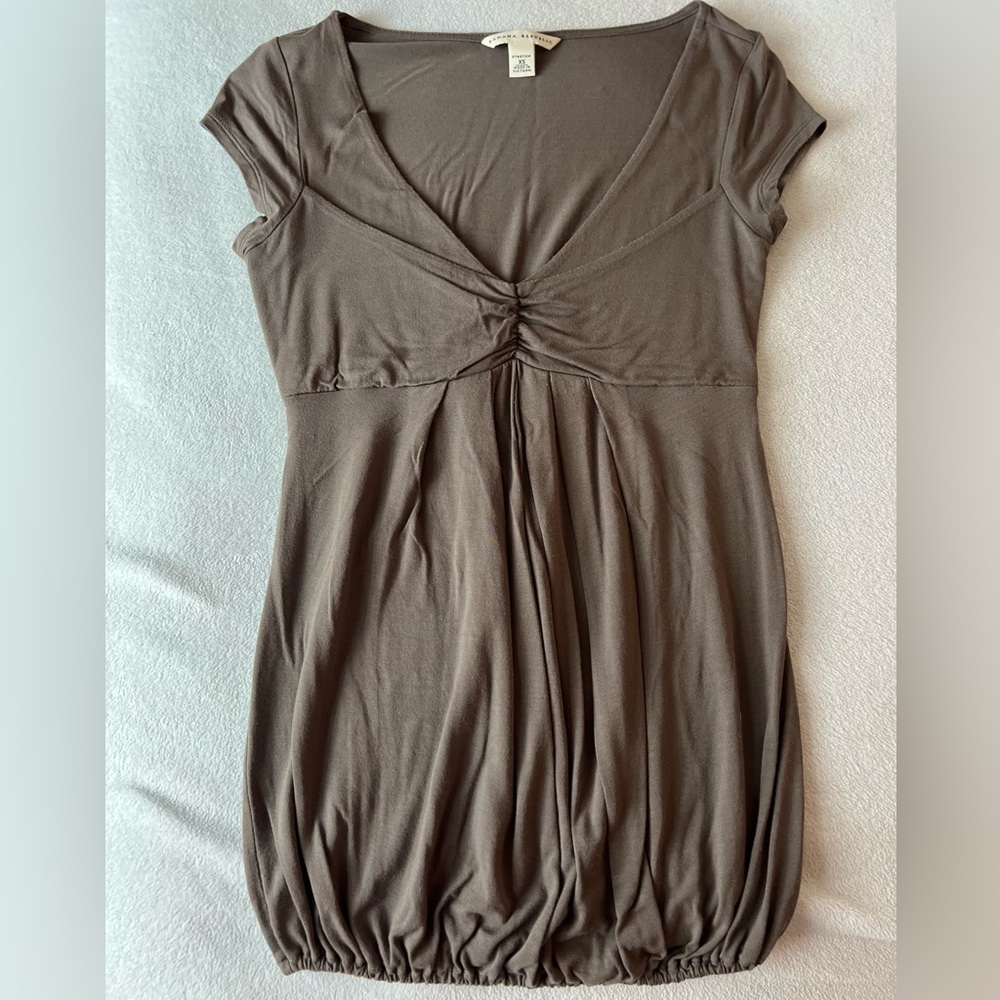 Banana Republic Taupe Stretch Top